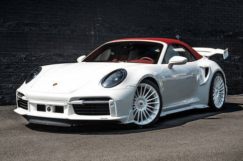 All White Mansory 2024 911 Turbo S