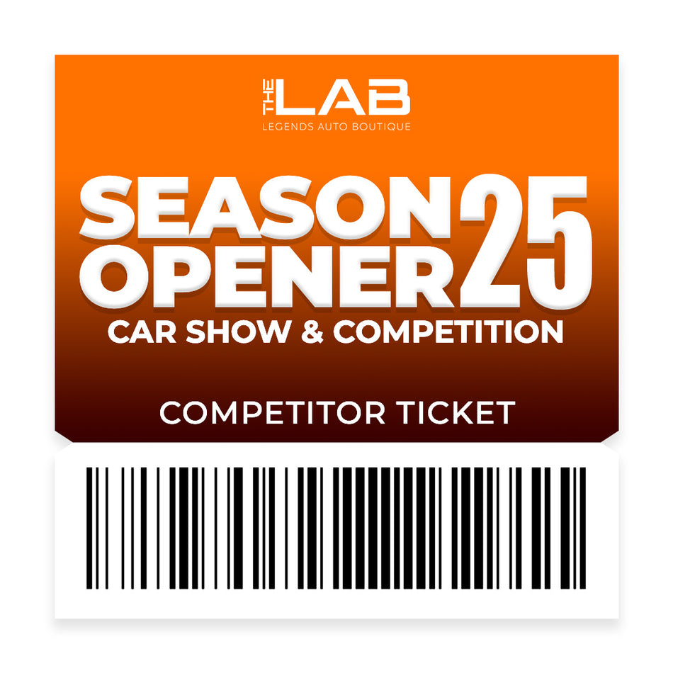 2025 Season Opener Car Show & Competition