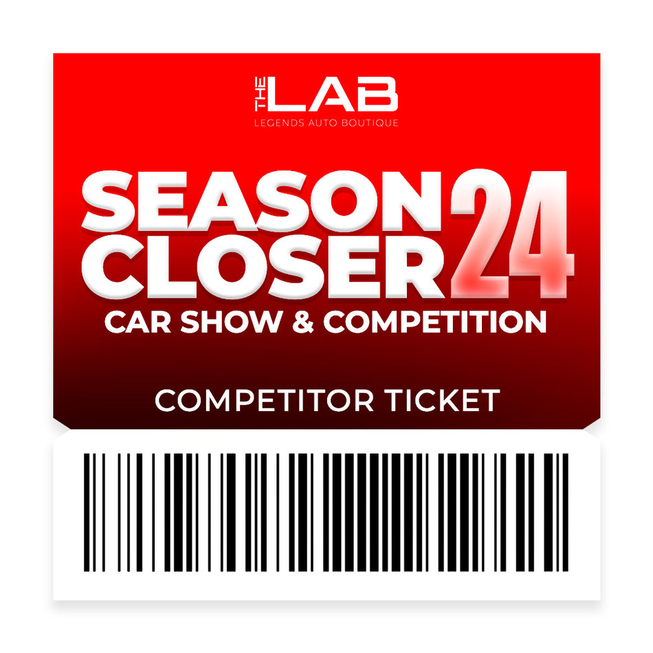 2024 Season Closer Car Show & Competition