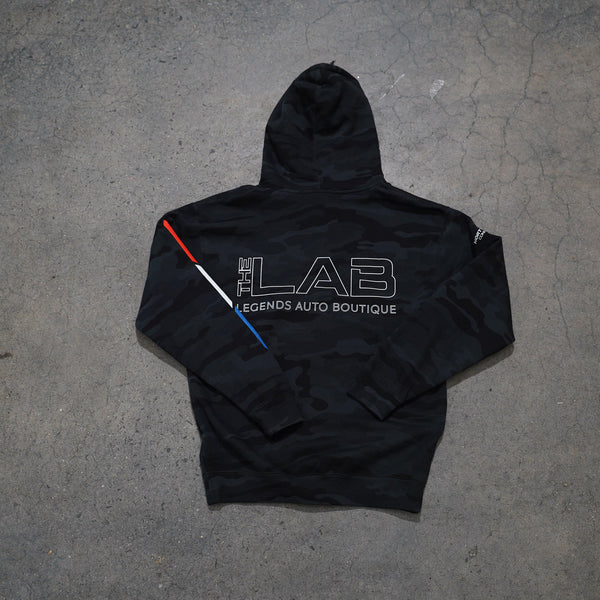 Black Camo Lab Hoodie