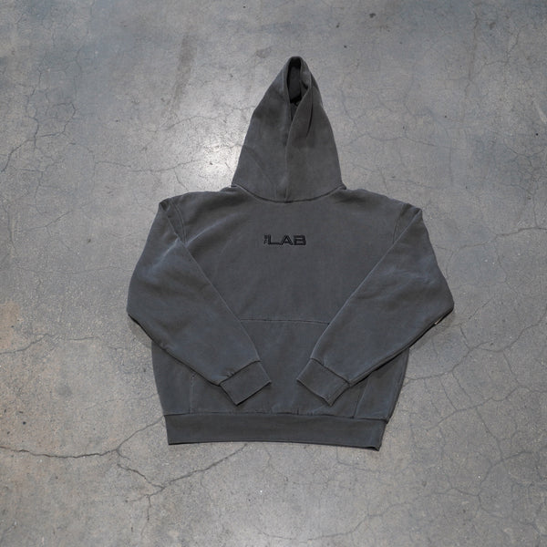 Oversized Premium LAB Hoodie | Charcoal