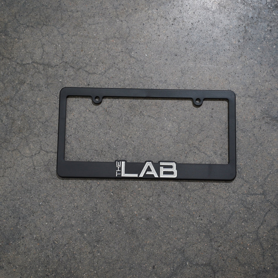 LAB Matte Black License Plate Cover (2 pc)