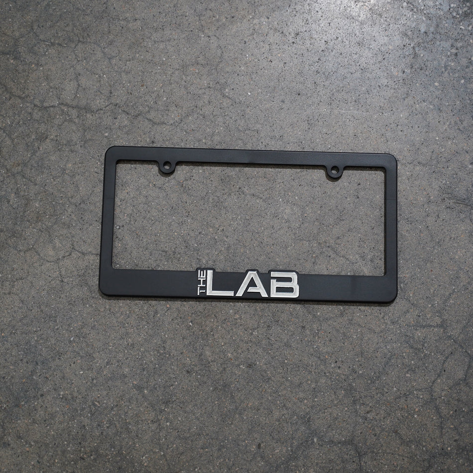 LAB Matte Black License Plate Cover (2 pc)