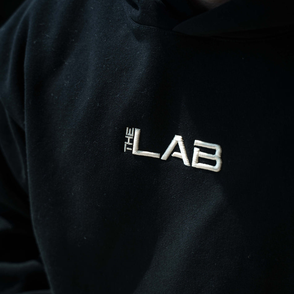 Oversized Premium LAB Hoodie | Black