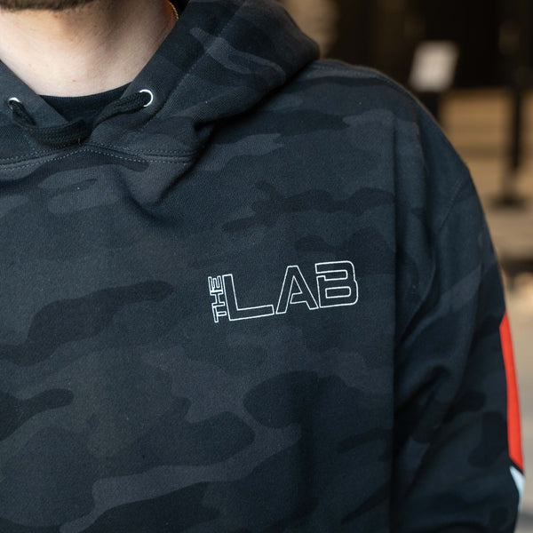 Black Camo Lab Hoodie