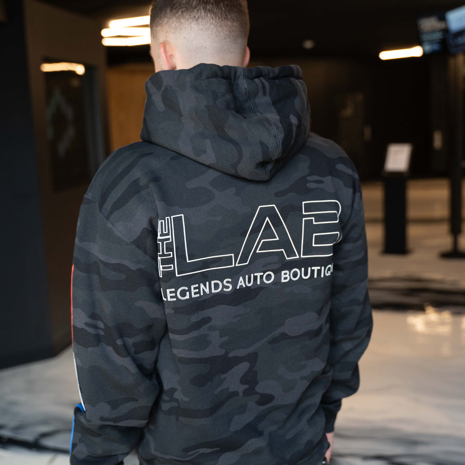 Black Camo Lab Hoodie