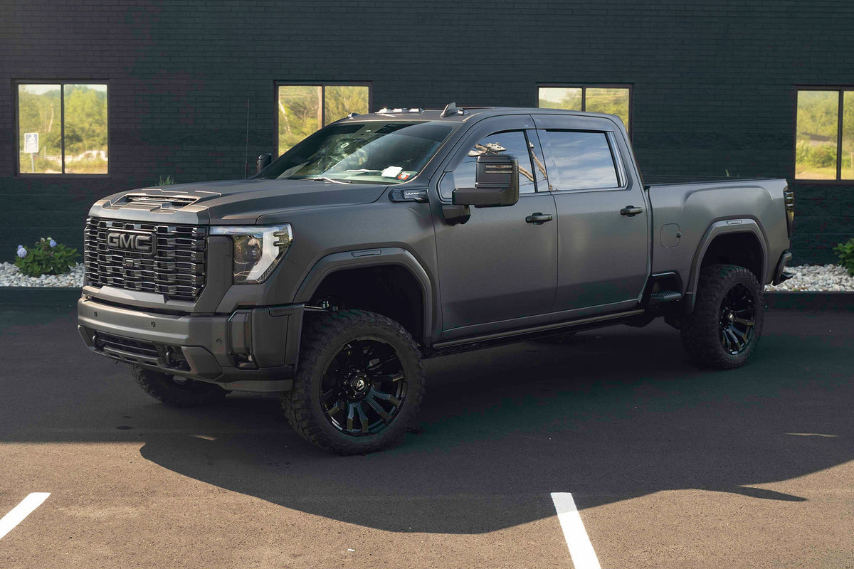 2024 GMC Sierra 2500 Denali Duramax Brushed Black Makeover