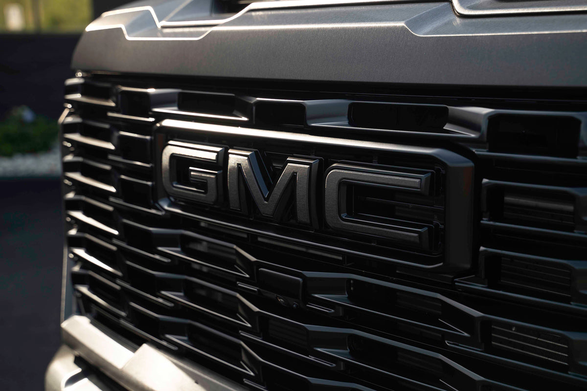 2024 GMC Sierra 2500 Denali Duramax Brushed Black Makeover
