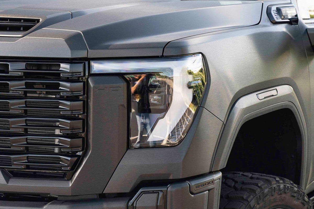 2024 GMC Sierra 2500 Denali Duramax Brushed Black Makeover