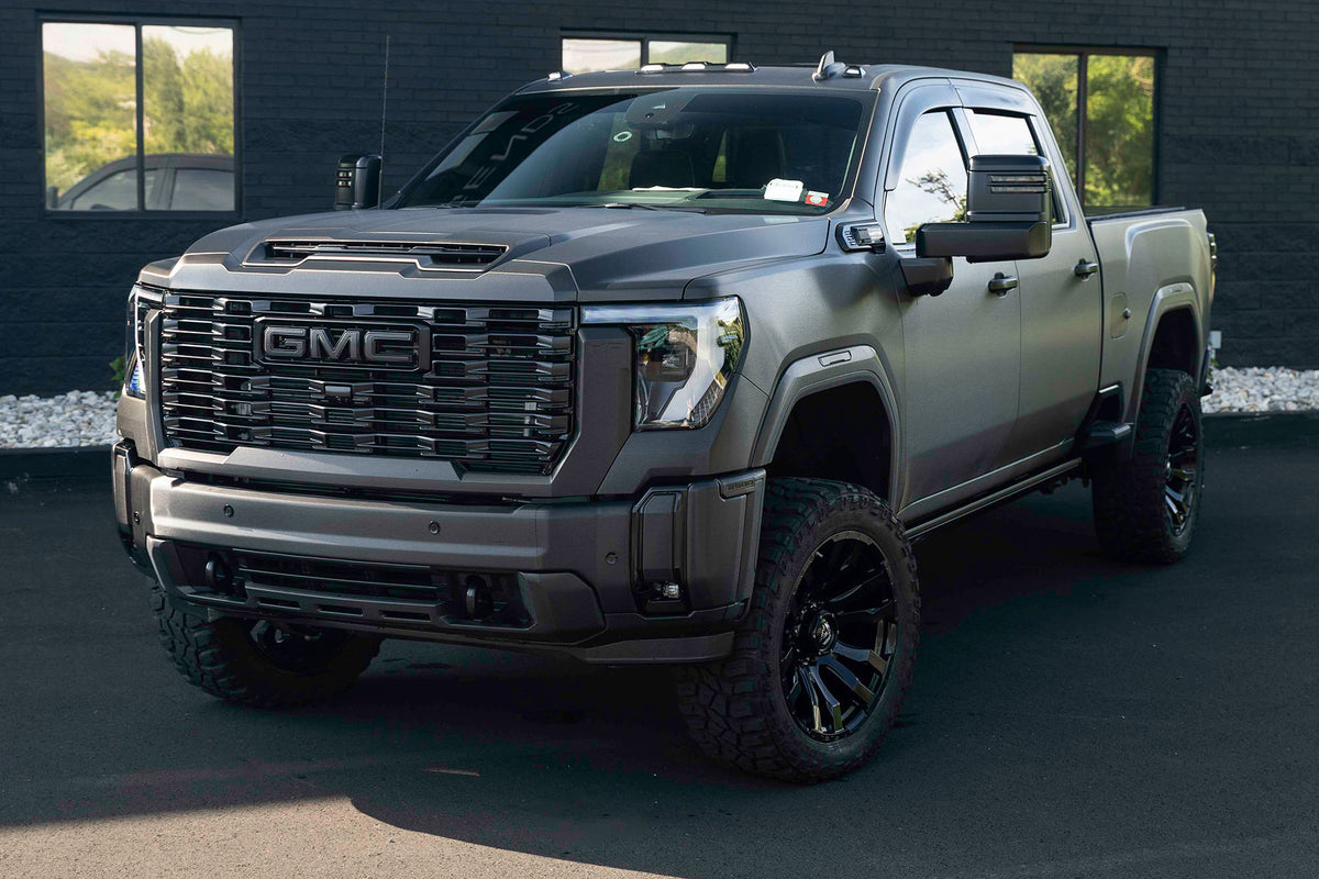 2024 GMC Sierra 2500 Denali Duramax Brushed Black Makeover