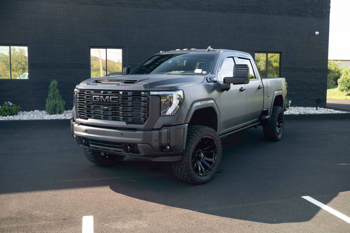 2024 GMC Sierra 2500 Denali Duramax Brushed Black Makeover
