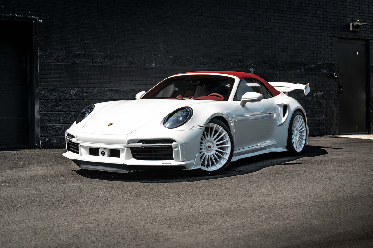 All White Mansory 2024 911 Turbo S