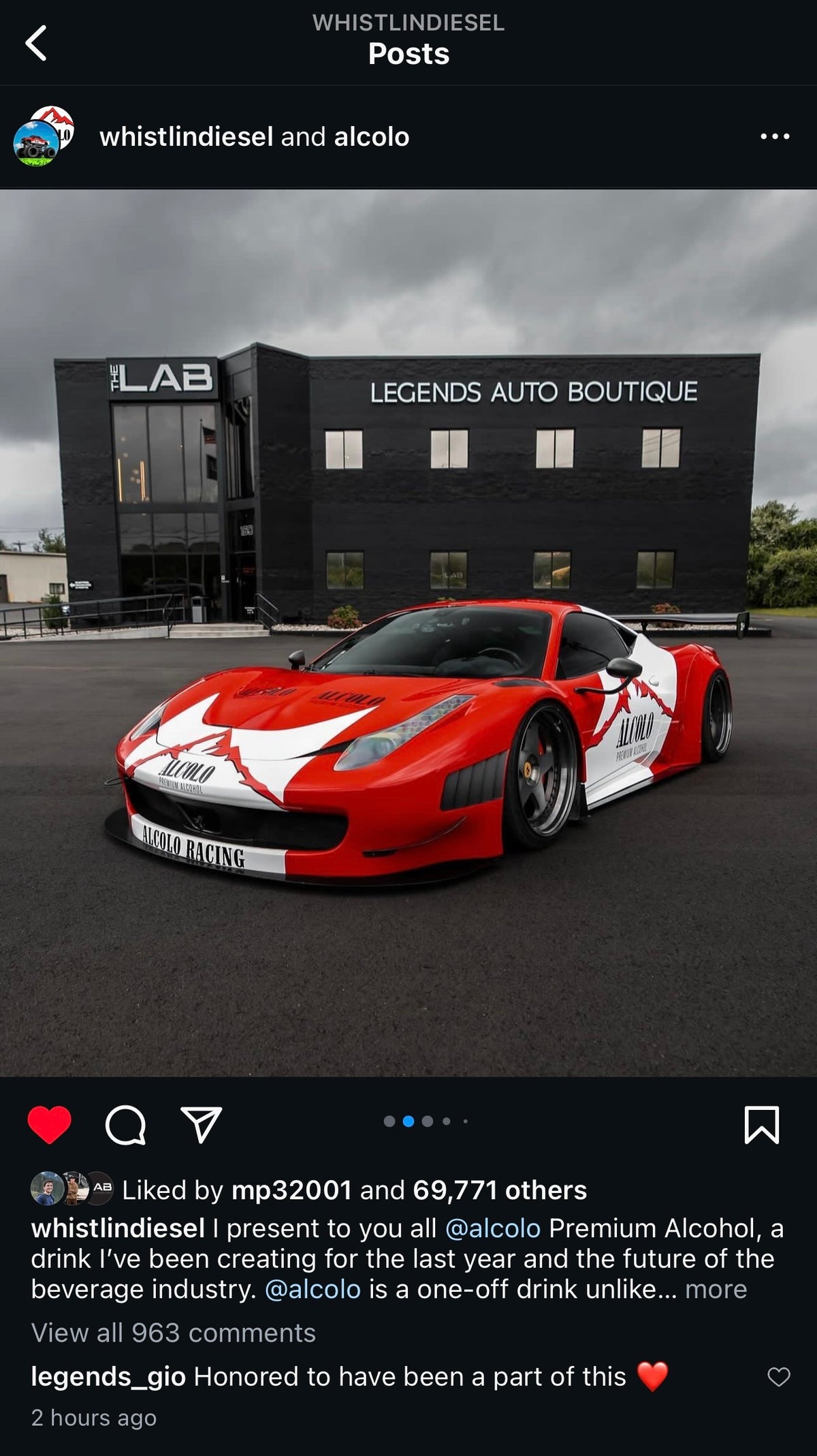 WHISTLINDIESEL Ferrari 458 GT Project