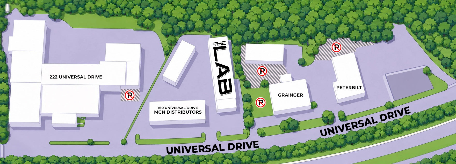 Stars & Cars parking map